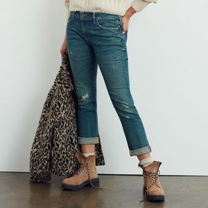 Pilcro mid-rise slim boyfriend jeans
